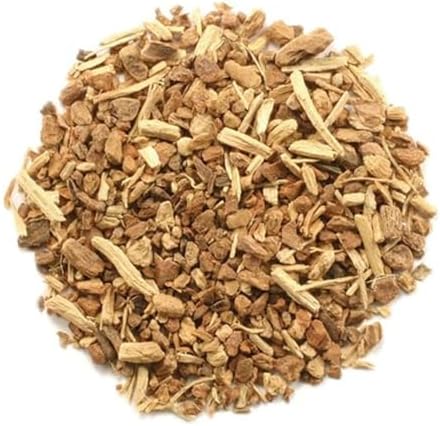NY Spice Shop Sarsaparilla Root Cut & Sifted - 4 Ounce Sarsaparilla Root Loose Leaf Herbal Ingredient - Mild Earthy Floral Aroma Balanced Herbal Flavor