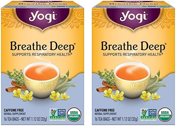 Yogi Tea, Breathe Deep, 16 Count, Packaging May Vary (Pack of 2)