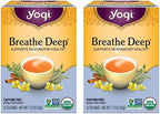 Yogi Tea, Breathe Deep, 16 Count, Packaging May Vary (Pack of 2)