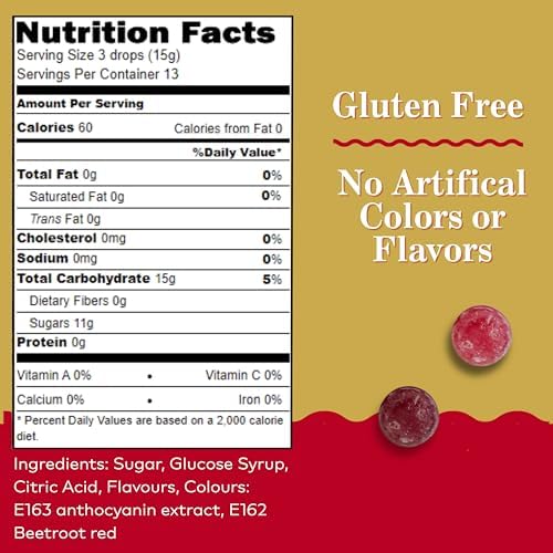 Simpkins Forest Fruit Drops Travel Sweets 200g Tin (Pack of 1)