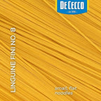 De Cecco Linguine Fini No. 8 Pasta, 16 Oz (Pack of 5), Authentic, Slow Dried, Made with Durum Wheat, Versatile Pasta for Sauces & Recipes, Made in Italy
