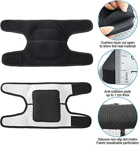 EULANT Volleyaball Knee Pads for Kids, Soft Breathable Children Kneepads with Thick Sponge, Protective Knee Pads for Football Volleyball Dance Skating Basketball Wrestling Running Cycling, Black M