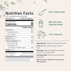 Organic Chlorella Powder, 10 Ounce, Broken Cell Wall, Rich in Vegan Proteins & Vitamins, Raw, Bulk Premium Chlorella Supplement, Vegan Friendly, Non-Irradiation