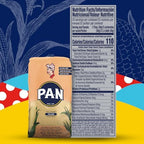 P.A.N. Yellow Corn Meal – Pre-cooked Gluten Free and Kosher Flour for Arepas (2.2 lb/Pack of 4)