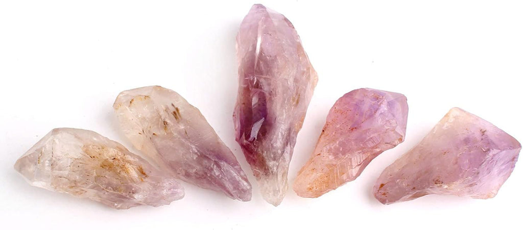 1Pc Natural Auralite-23 Rare Purple Titanium Quartz Rough Stones Point Pendants Raw Crystals Black Hairstone Healing - (Color: 20-30G; Size: Purple Titanium)