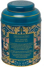 New English Teas Song Thrush & Berries Teal Tea Caddy with 240 Breakfast Teabags
