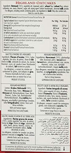 Walker's Shortbread Traditional Highland Oat Crackers, Scottish Crackers, 9.9 Oz Box