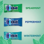 ORBIT Peppermint, Spearmint, & Wintermint Assorted Sugar Free Chewing Gum Bulk Pack, 13.4 oz 200-Piece Bag