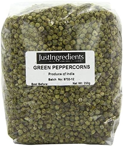 JustIngredients Green Peppercorns Loose 250 g