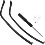 1 Pair Replacement Eyeglass Arms Accessories for Men Women Tr90 Plastic Steel Temple Covers Lightweight Comfortable Fit Eyewear Parts 5.12 Inch