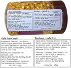 Sentovac Gold Star Sprinkles Edible Sugar for Cake Decorating Mix Sizes Gold Star Sprinkles Cake Topper Cupcake Cookie Baking Decorations Halloween Christmas Wedding Supplies 4.23oz