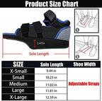 GHORTHOUD Post-op Shoes for Broken Toe Lightweight Shoes Medical Orthopedic Foot Brace Off-loading Healing shoe for Foot Surgery (X-Large)