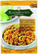 Kanokwan, Kua Kling Stir Fry Curry Paste, Size 50 Gram X 4 Packs