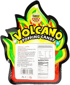 Volcano Strawberry Flavor Popping Candy (1 x 1.06 oz Bag)