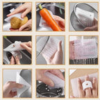 6 Pcs Vegetable Cleaning Brushes Flexible Potato Scrubber Brush Multi-Usages Fruit and Veggie Scrubber Carrots Cleaner Scrubber Brush Kitchen Gadgets