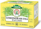 Tadin Lemongrass Herbal Tea. Caffeine Free. 24 Tea Bags. 0.84 oz. Pack of 2