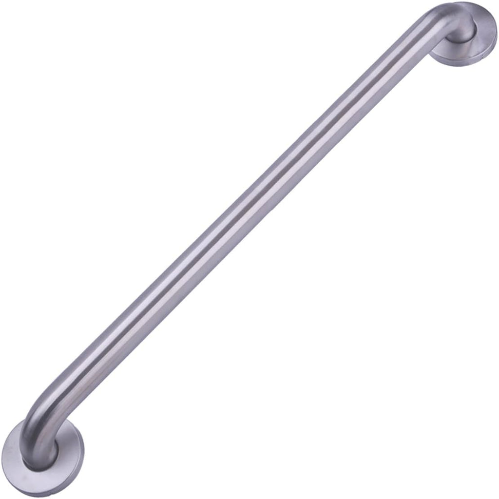 Amazon Basics Bathroom Safety Handicap Grab Bar, 36 Inch Length, 1.25 Inch Diameter, 500LBs Capacity, ADA Compliant, Stainless Steel