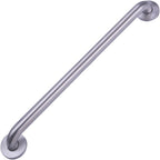 Amazon Basics Bathroom Safety Handicap Grab Bar, 36 Inch Length, 1.25 Inch Diameter, 500LBs Capacity, ADA Compliant, Stainless Steel