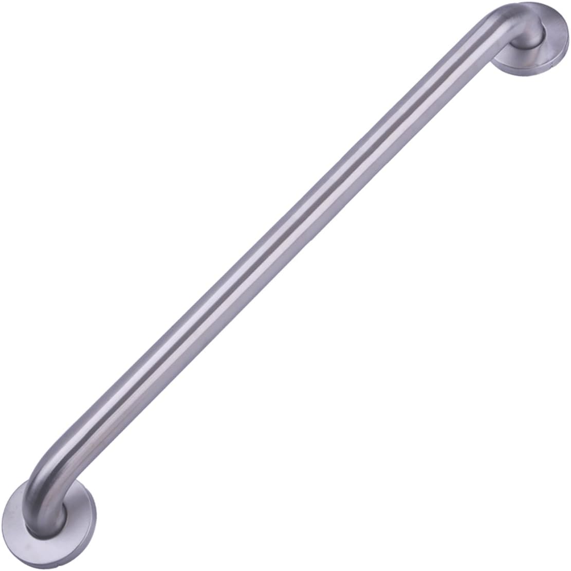 Amazon Basics Bathroom Safety Handicap Grab Bar, 36 Inch Length, 1.25 Inch Diameter, 500LBs Capacity, ADA Compliant, Stainless Steel