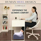 Foot Rest for Under Desk at Work,at Work Soft Ergonomic Footrest,Support Foot Pillow,Heel Chair,Leg Elevation Pillow,(Blue)