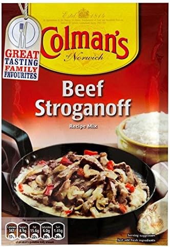 Colman's Beef Stroganoff Sauce Mix (39g) - Pack of 2
