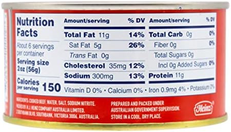 Ox & Palm Corned Beef, Original Chunky Style, 11.5 Oz (Pack of 12)
