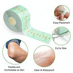LotFancy Tattoo Aftercare Bandage, 2" x 13 Yards Roll, Waterproof Transparent Film Dressing, Clear Stretchable Adhesive Tattoo Wrap, Protective Film for Second Skin Tattoo Healing