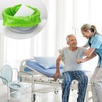 BOOWOO Bedside Commode Liners with Absorbent Pads, Disposable Commode Bags/Pads, Scented Adult Potty Chair Liners, Portable Commode Poop Bag for Commode Chair, Bedpan, Bucket Toilet, 50 Bags+50 Pads