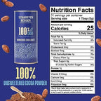 Scharffen Berger 100% Cacao Unsweetened Dark Chocolate Cocoa Powder (6 Ounce, Pack of 1) - Gluten Free, Non GMO, Natural Chocolate Powder