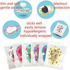 Adhesive Eye Patches for Kids with Lazy Eye, 30+3 Bonus Patches, Bandages for Amblyopia 6 Fun Girls Designs, 1 Stickers Incentive Poster (Regular Size)