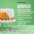 U.S. Cake Supply Airbrush Cake Pearlescent Shimmer Metallic Color Set - The 6 Most Popular Metallic Colors in 0.64 fl. oz. (19ml) Bottles - Safely Made in the USA product