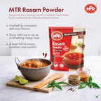 MTR Rasam Powder – Authentic Indian Blend of Coriander, Red Chili, Cumin, Fenugreek & Asafoetida – Mouth-Watering, Perfect for Rich, Flavorful Rasam – Pack of 6