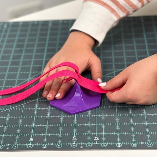 Zipper Jig Purple by The Gypsy Quilter