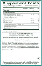 Traditional Medicinals Organic, Stress Ease Calm with Adaptogens, Ashwagandha & Honeybush - Promotes Relaxation - Kosher, Non-GMO, Caffeine-Free, Compostable - 16 Tea Bags