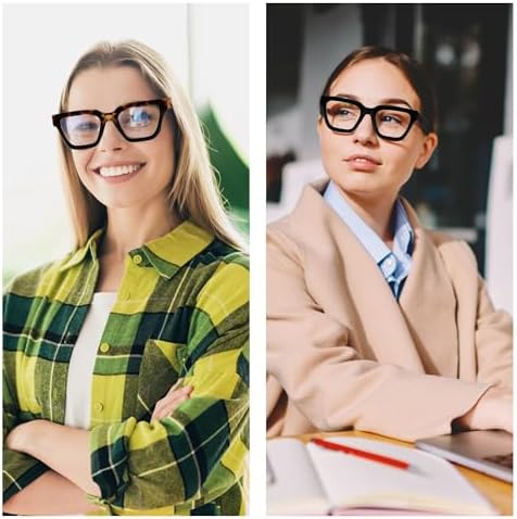 Bifocal Reading Glasses Women Oprah Style Bi-focal Readers Oversized Eyewear Designer Ladies Large Frame Square