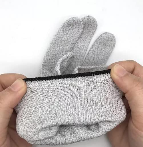 Careforyou DDS Conductive Silver Fiber Electric Massage Gloves for Facial Massager