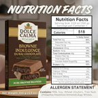 Dolce Calma Viral Dubai Brownie Chocolate Bar (100g / 3.5oz) – Authentic Handmade Belgian Chocolate with Turkish Pistachio & Crispy Kataifi, Premium Quality Luxury Cream Kunafa Filling, No Palm Oil