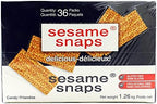 Sesame Snaps - 36 packs x 35 grams (Net weight 1.26 Kg)