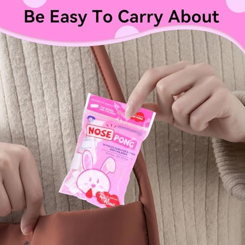 5 Packs Nose Bleed Stopper for Kids, Dental Cotton Rolls Nasal Plugs Hemostatic Cotton Swab for Mouth and Nose, Stops Bleeding Fast(L)