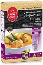 Prima Taste Singapore Curry Sauce Kit, 10.58 Ounce (Pack of 4)