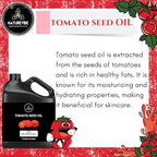 Naturevibe Botanicals Tomato Oil 32 Ounces | 100% Pure and Natural | Great for Skin Care and Hair Care