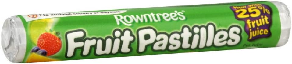 Rowntree's Fruit Pastilles Roll, 1.8-Ounce (Pack of 12)