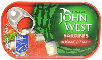 John West - Sardines in Tomato Sauce - 120g (Case of 12)