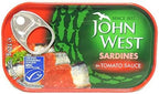 John West - Sardines in Tomato Sauce - 120g (Case of 12)