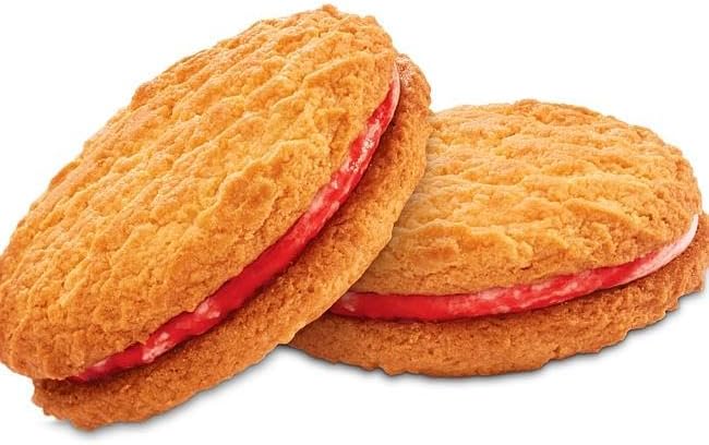 Monte Carlo Jam & Cream Biscuit (Value Pack 4 x 250g Ea) Delicious Jam & Cream biscuits, A Perfectly Sweet Biscuit Treat Made to Twist and Split