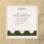 Starwest Botanicals Dried Organic Garlic Granules - Granulated Garlic Seasoning for Cooking, Herb for Rubs, Bread, Vegetables, & Meat, Aromatic & Flavorful, Certified Kosher, Non-GMO - Bulk 1 lb Bag