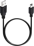 3FT Charger Cable Cord for OneTouch Verio IQ Blood Glucose Monitoring System Meter(Not for OneTouch Verio Flex Models), PS3 Controller, MP3, Dash Cam, Garmin GPS USB A to Mini-b Data Transfer Cable