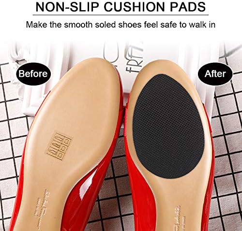 Dr. Shoesert Non-Slip Shoes Pads Adhesive Shoe Sole Protectors, High Heels Anti-Slip Shoe Grips