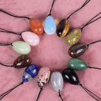 Yoni Egg Jade Eggs for Kegel Exercise Drill 40x25MM Yoni Egg Natural St Kegel Massage Ball Crystal Rose Quartz Jade Tool,40x25 Helu Jade