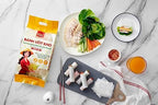 SIMPLY FOOD Premium Dried Rice Noodle Sheets (Bánh Ướt) - 16 Oz – Gluten-Free Dried Rice Noodle Sheets for Banh Cuon